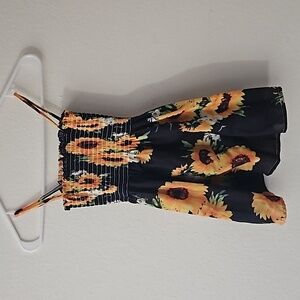 Girl 3-4T Summer Sunflower Dress